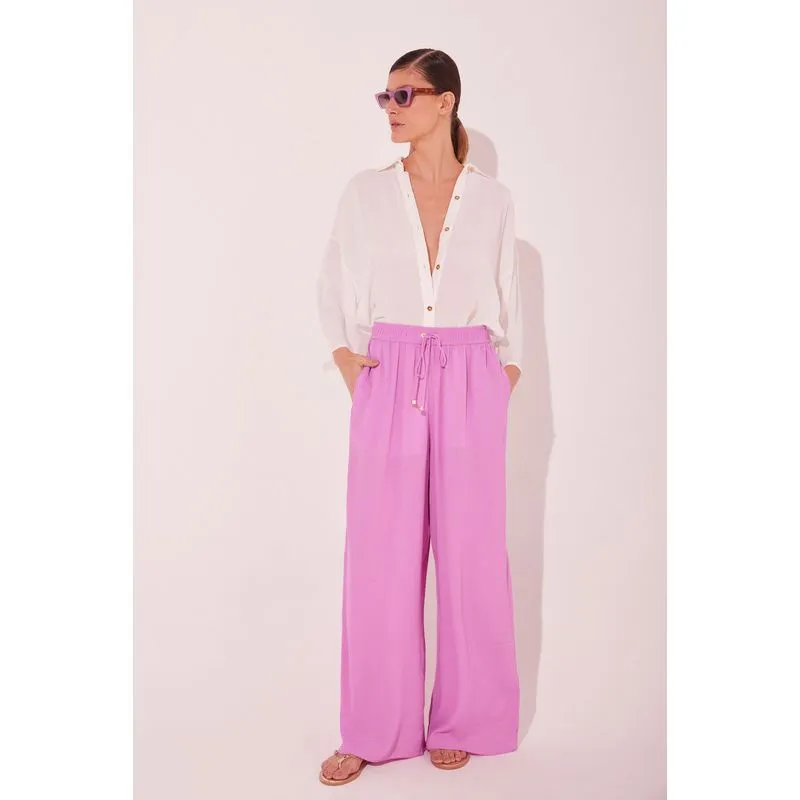 Calça Pantalona Frutificar ROSA/PINK G/L