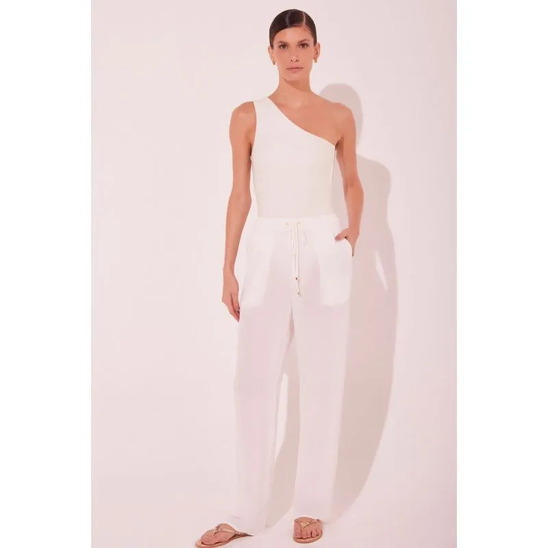 Calça Reta Solário OFF WHITE/OFF WHITE GG/XL