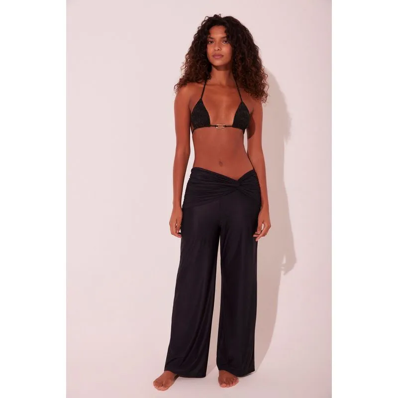 Calça Reta Escamas Preto PRETO/BLACK M/M