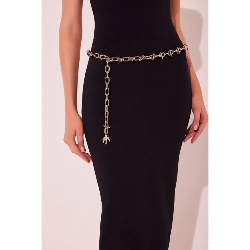 Cinto Fino Aacessórios Esplendor PRATA/SILVER U/ONE SIZE