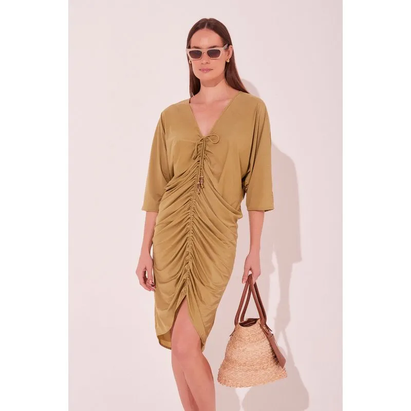 Túnica Midi Mariscos VERDE/GREEN GG/XL