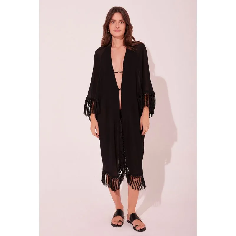 Capa Longa Coco Ralado Preto PRETO/BLACK U/ONE SIZE