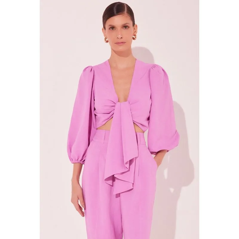 Top Cropped Frutas Rosa ROSA/PINK PP/XS