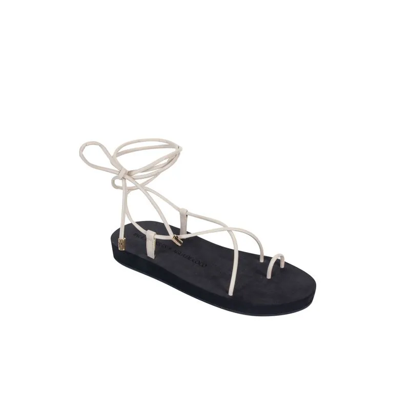 Rasteira Canoa Saturno OFF WHITE/OFF WHITE 34