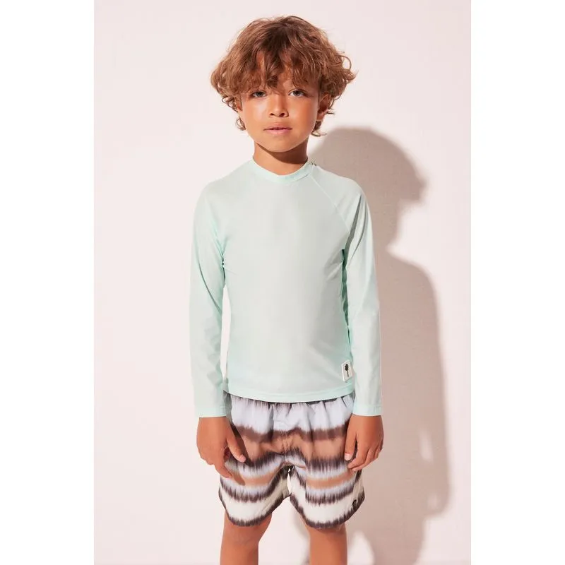 Camiseta Infantil Manga Longa Duo AZUL/BLUE 1 A 2
