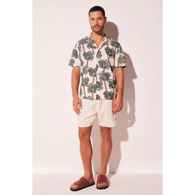 Camisa Manga Curta Fênix OFF WHITE/OFF WHITE P/S