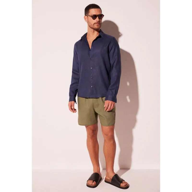 Camisa Manga Longa Mar AZUL MARINHO/NAVY BLU GG/XL