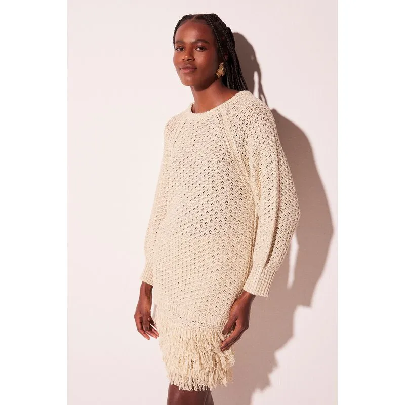 Suéter Regular Voz Bege BEGE/BEIGE P/S