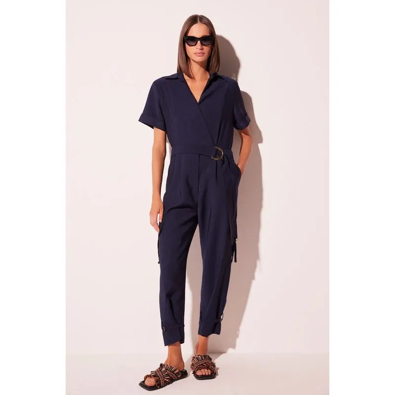 Macacão Longo Sal Marinho AZUL MARINHO/NAVY BLUE M/M
