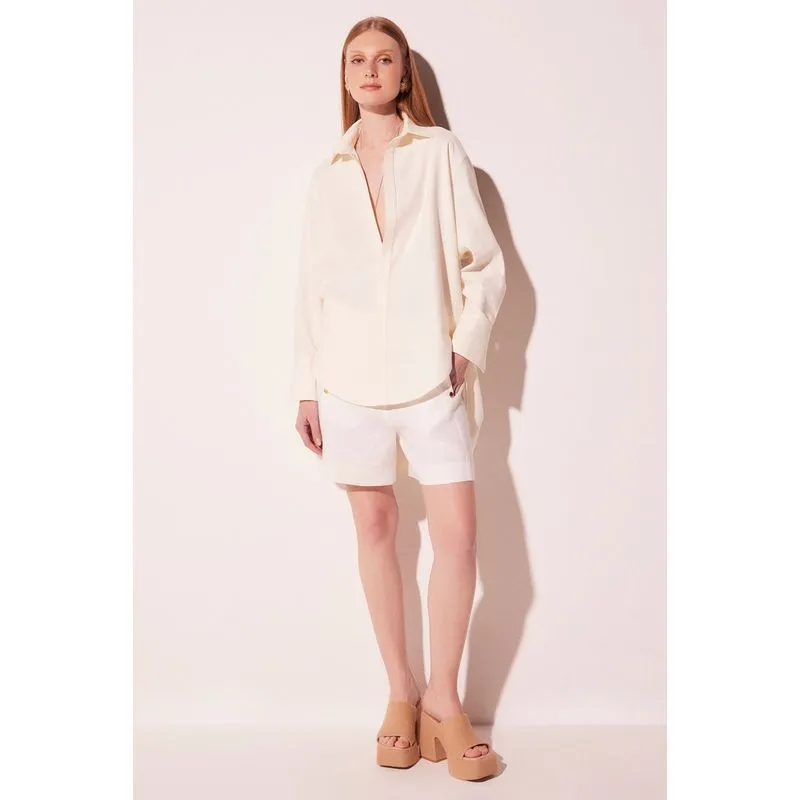 Camisa Manga Longa Palmeira Off White OFF WHITE/OFF WHITE PP/XS