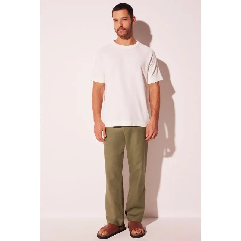 Calça Reta Pinheiro VERDE/GREEN 42