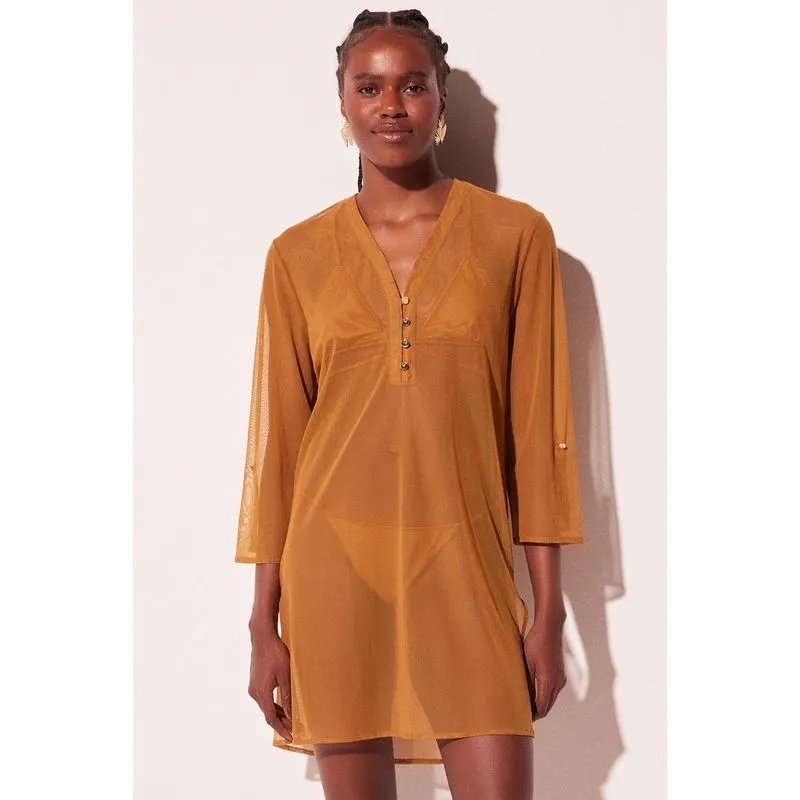 Vestido Curto Curvas Laranja LARANJA/ORANGE M/M