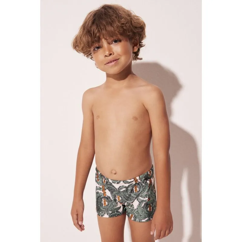 Sunga Infantil Fênix OFF WHITE/OFF WHITE 8 A 9