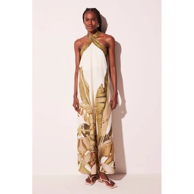Vestido Longo Sombra OFF WHITE/OFF WHITE G/L