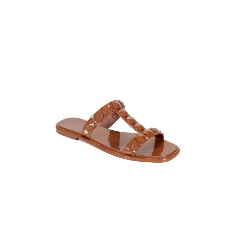 Rasteira Kate Jelly Saturno MARROM/BROWN 37/38