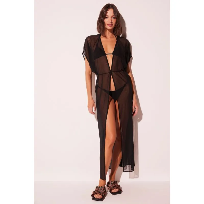 Capa Longa Curvas Preto PRETO/BLACK M/M