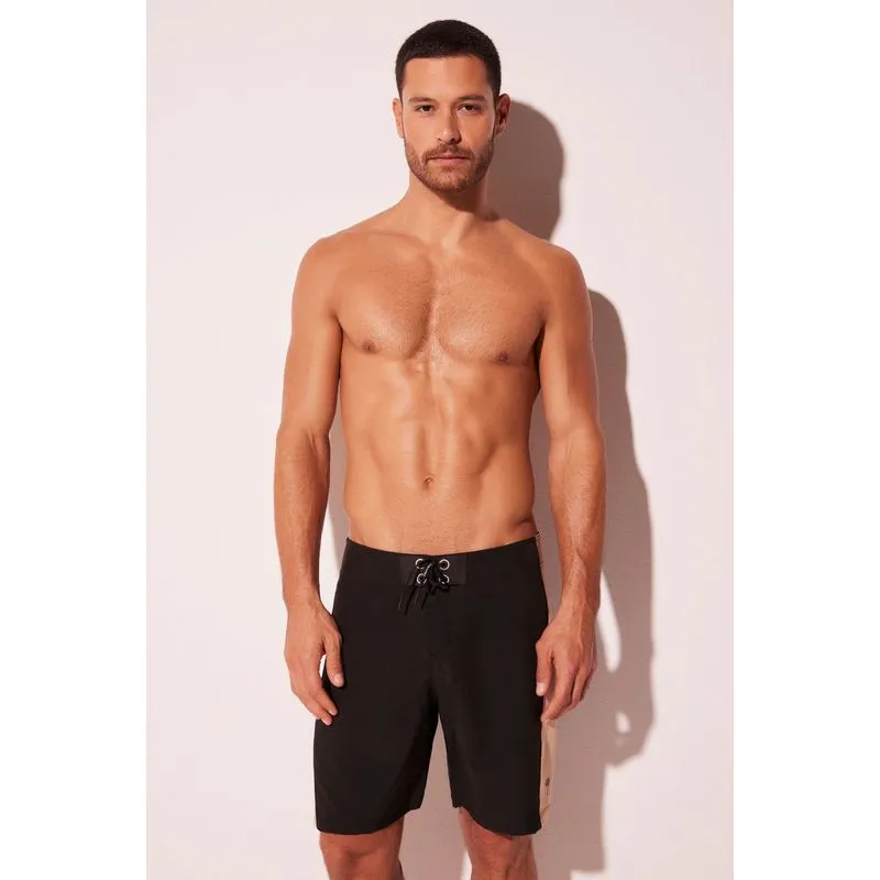 Boardshort Surf Luau PRETO/BLACK 40