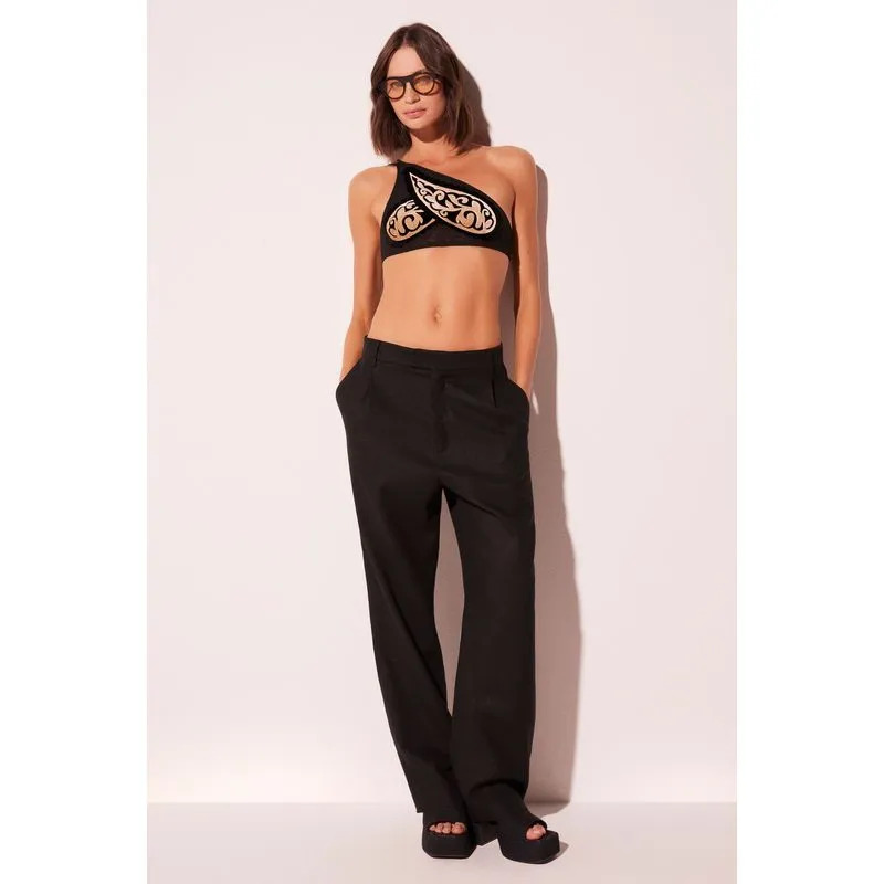 Biquíni Sutiã Top Pesley Patch PRETO/BLACK P/S