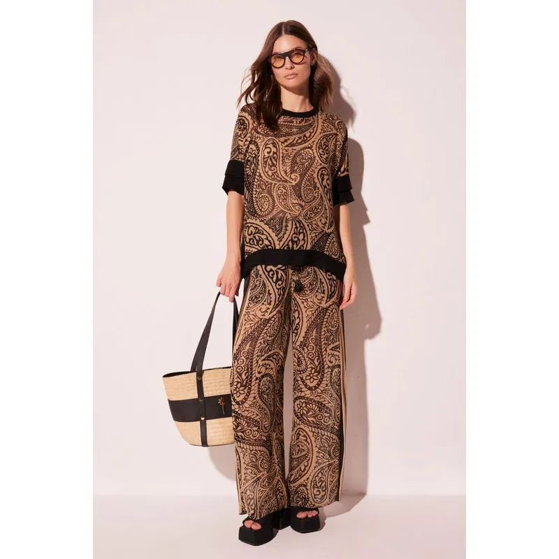 Blusa Oversized Manteaux PRETO/BLACK P/S