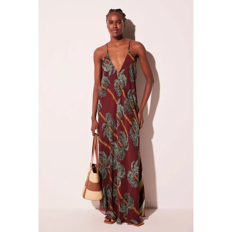Vestido Midi Fênix VERMELHO/RED P/S