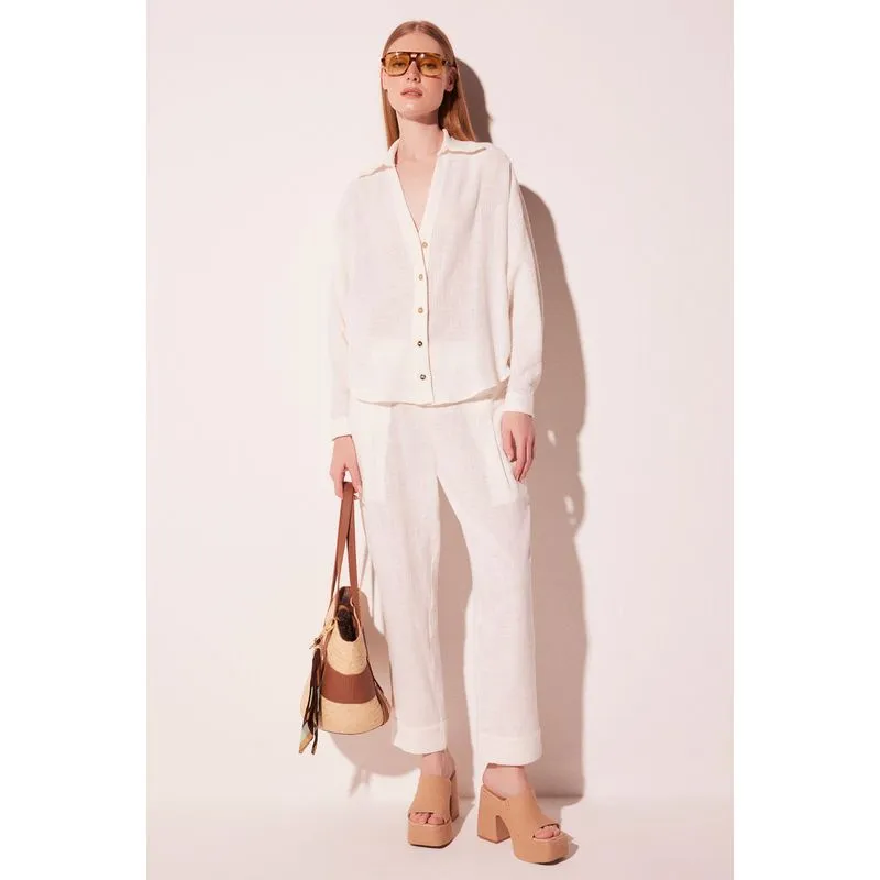 Camisa Manga Longa Sereno Off White OFF WHITE/OFF WHITE G/L