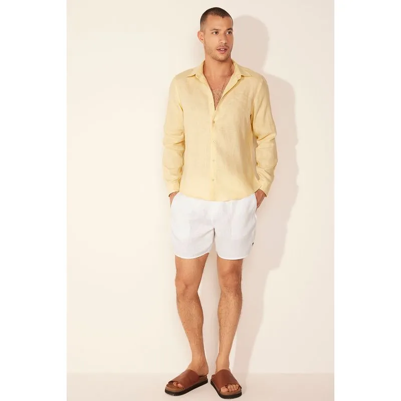 Camisa Manga Longa Botânico Amarelo AMARELO/YELLOW M/M
