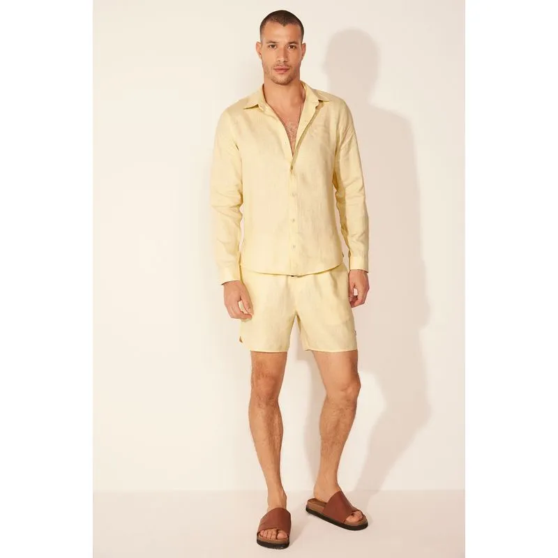 Bermuda Casual Botânico Amarelo AMARELO/YELLOW M/M