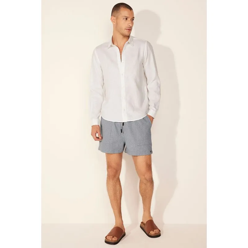 Camisa Manga Longa Botânico Off White OFF WHITE/OFF WHITE GG/XL