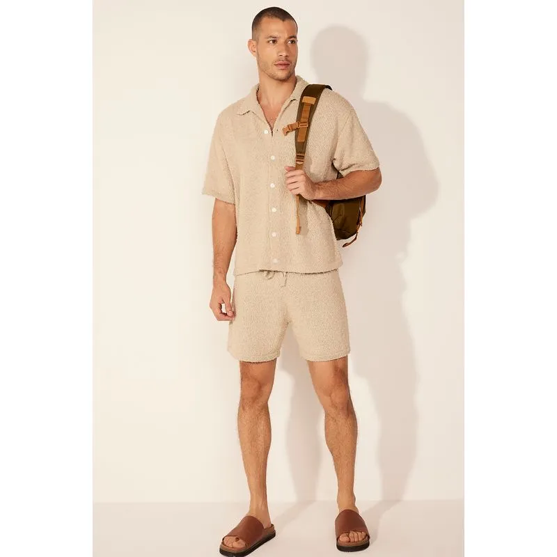 Camisa Manga Curta Coqueiral Off White OFF WHITE/OFF WHITE GG/XL