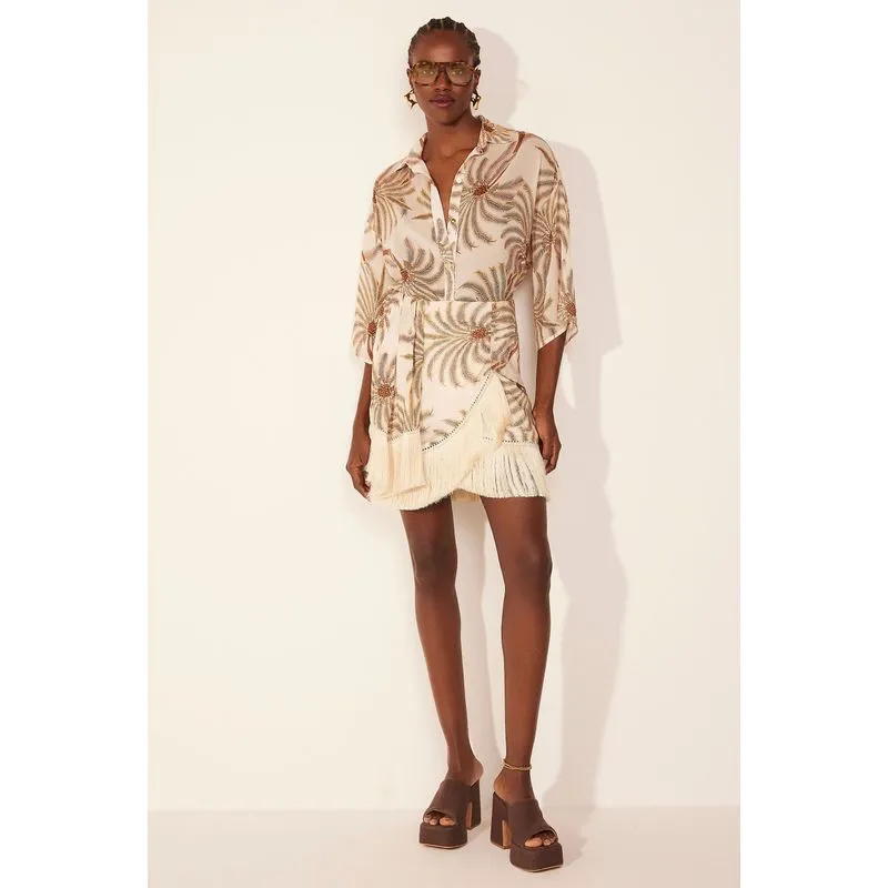 Saia Curta Coqueiros OFF WHITE/OFF WHITE 38