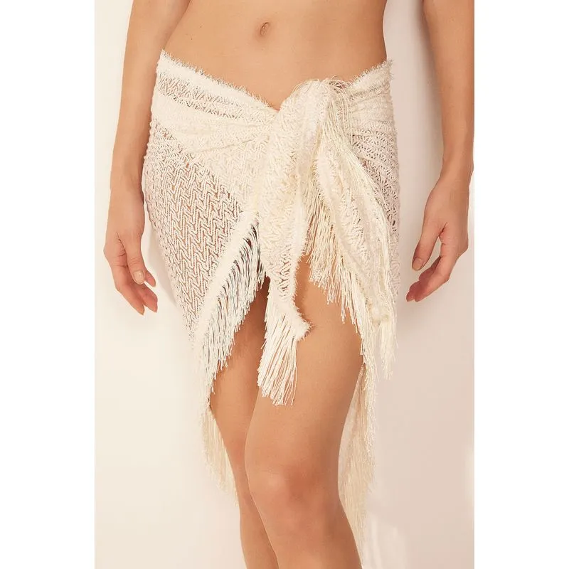 Canga de Praia Pesqueiro OFF WHITE/OFF WHITE U/ONE SI