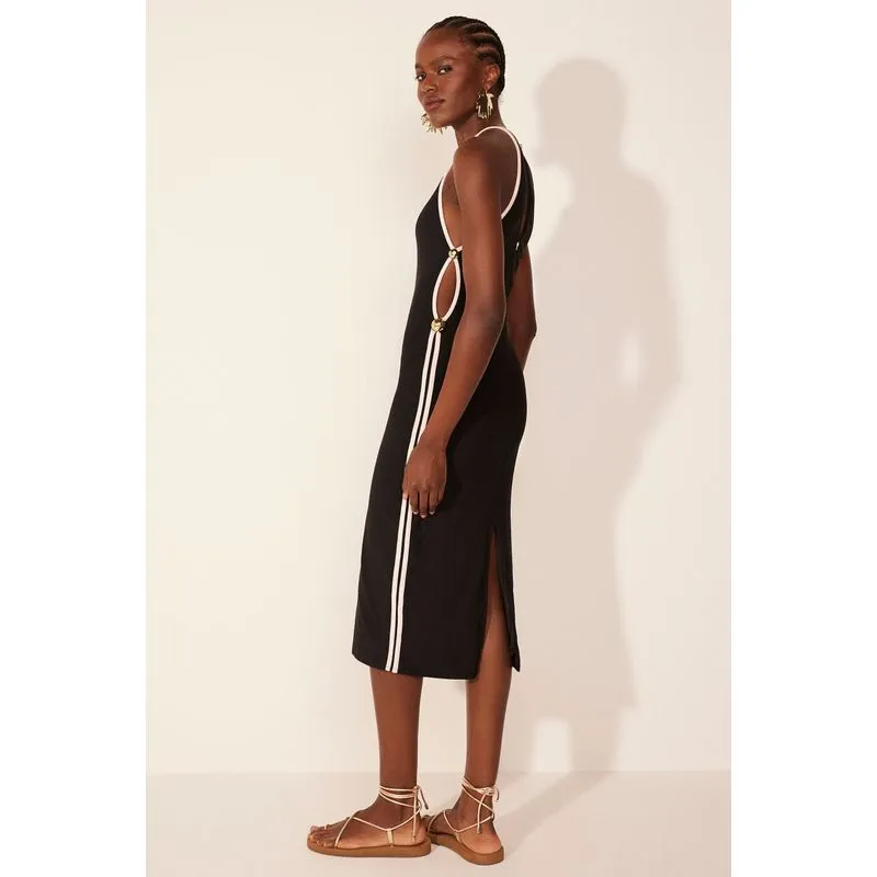 Vestido Midi Turmalina PRETO/BLACK G/L