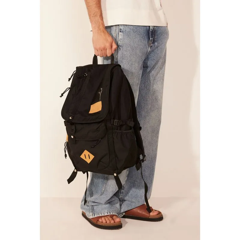 Bolsa Mochila Acessórios Cumbuco PRETO/BLACK U/ONE SI
