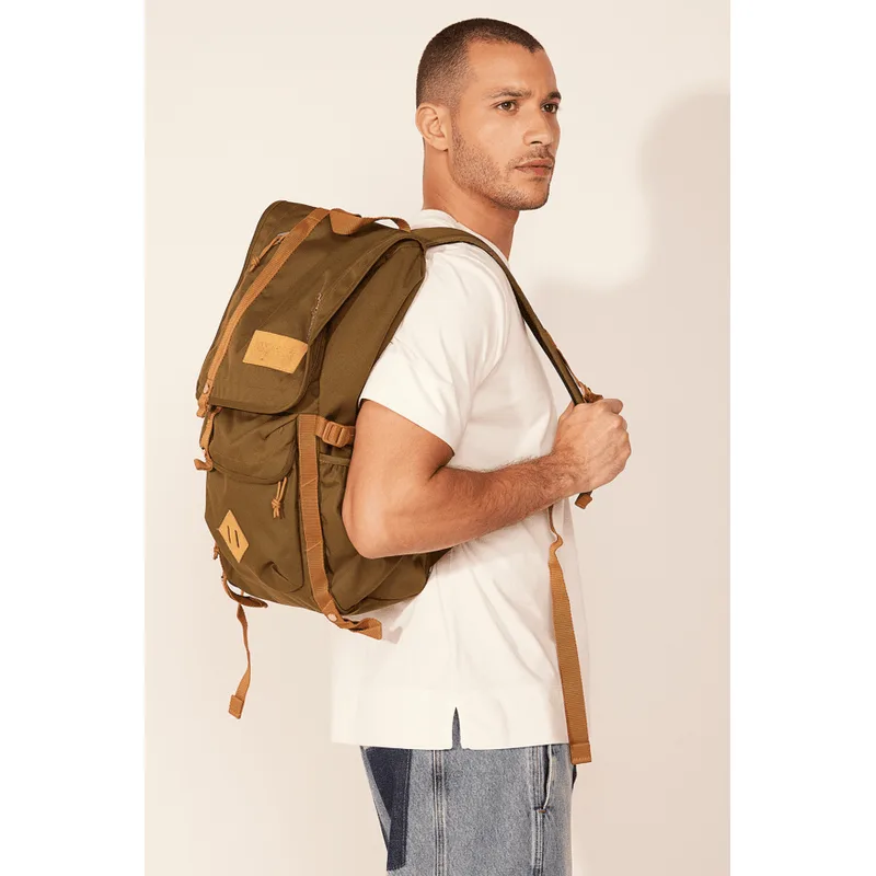 Bolsa Mochila Acessórios Cumbuco VERDE/GREEN U/ONE SI