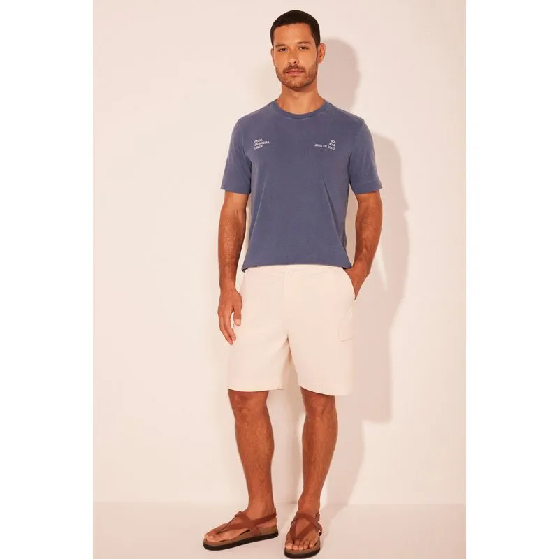 Bermuda Casual Constelações BEGE/BEIGE 36