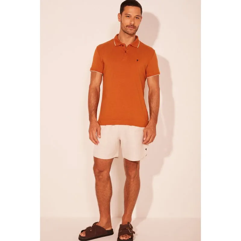 Camisa Polo Amanhecer Âmbar LARANJA/ORANGE G/L