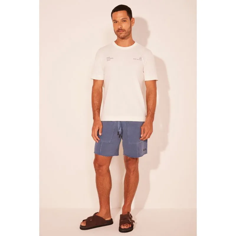 Camiseta Manga Curta Aquático Off White OFF WHITE/OFF WHITE P/S
