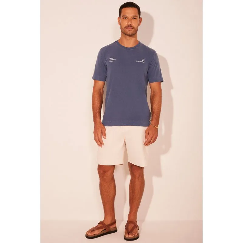 Camiseta Manga Curta Litorâneo AZUL MARINHO/NAVY BLU PP/XS