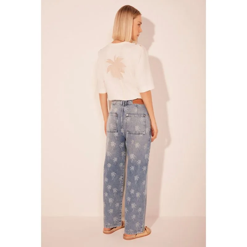 Calça Jeans Floresta AZUL/BLUE 36