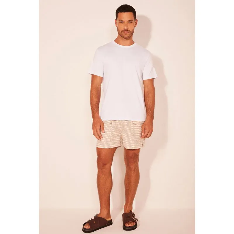 Camiseta Manga Curta Constelações BRANCO/WHITE M/M