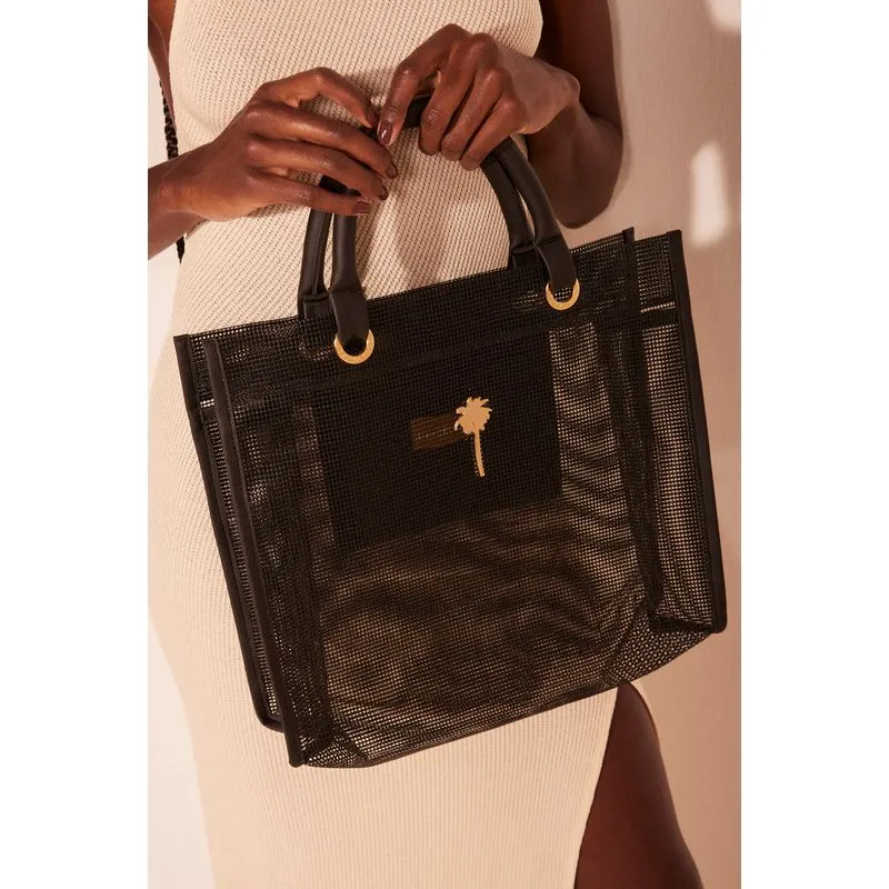 Bolsa Tote Telada Órion PRETO/BLACK U/ONE SI