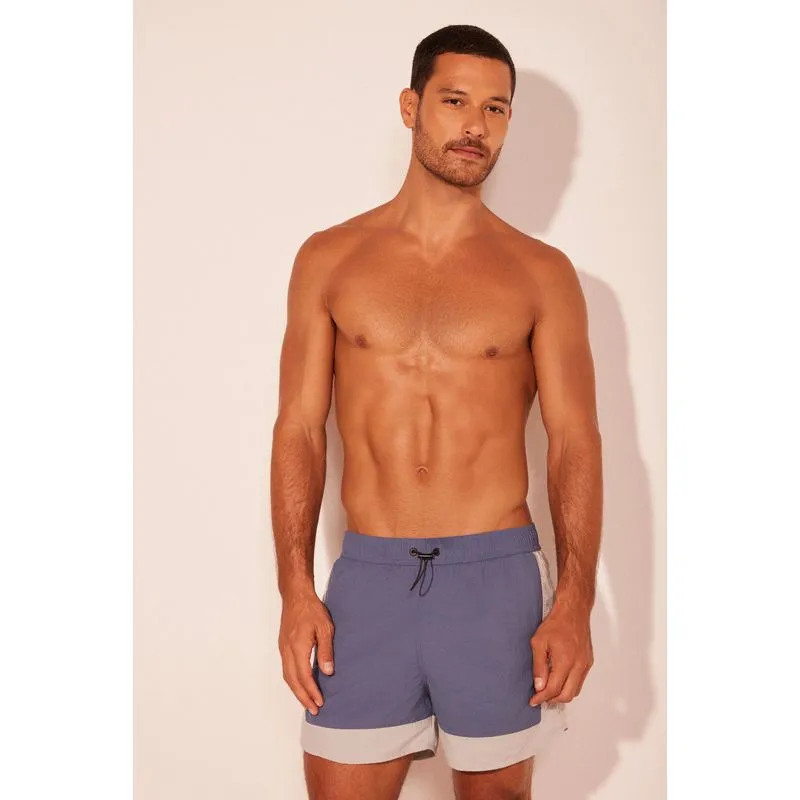 Short Praia Litorâneo AZUL MARINHO/NAVY BLU PP/XS