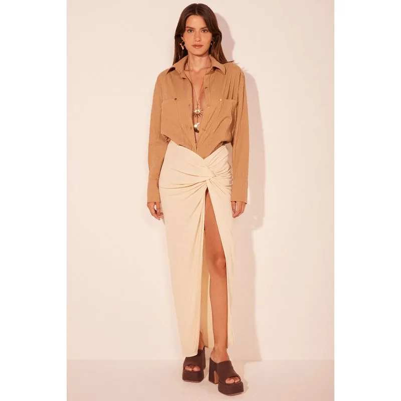 Saia Midi Cristal OFF WHITE/OFF WHITE M/M