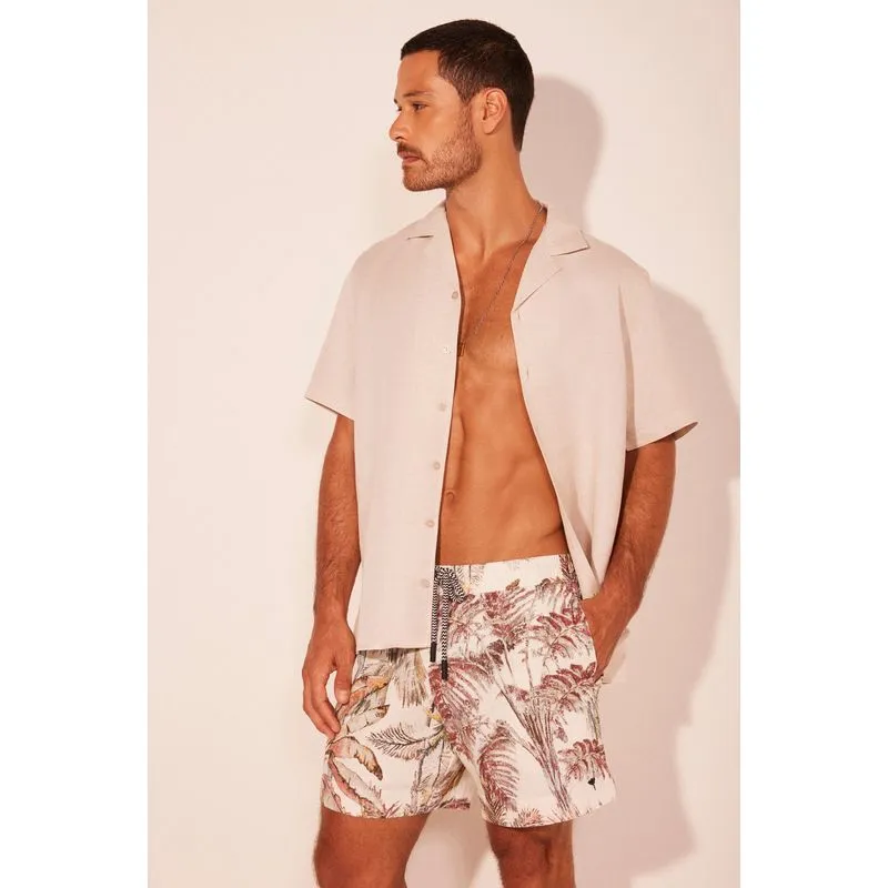 Short Casual Palmeiras Pastel OFF WHITE/OFF WHITE M/M