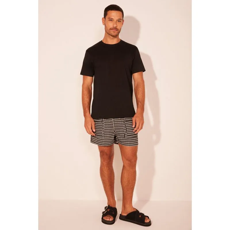 Short Casual Clima Peb PRETO/BLACK M/M