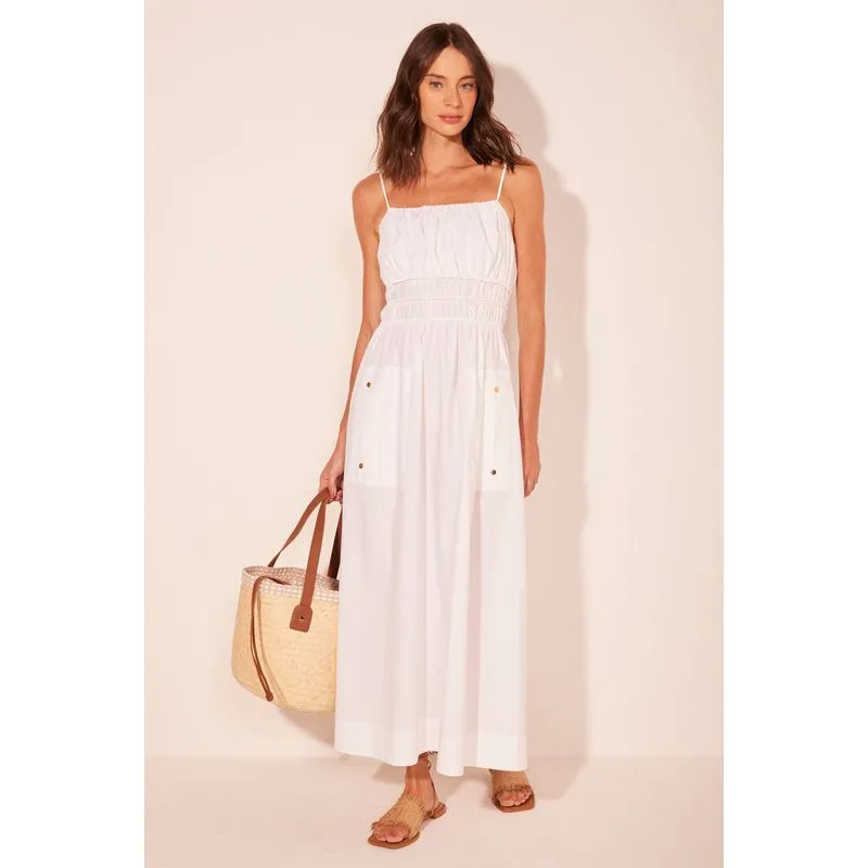 Vestido Midi Essência Off White OFF WHITE/OFF WHITE G/L