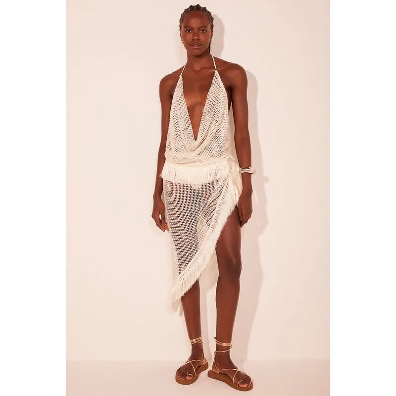 Blusa Frente Única Labirinto OFF WHITE/OFF WHITE GG/XL