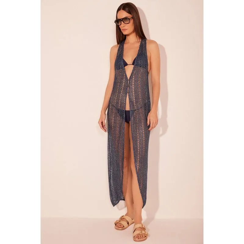 Capa Midi Píer Azul AZUL MARINHO/NAVY BLU P/S