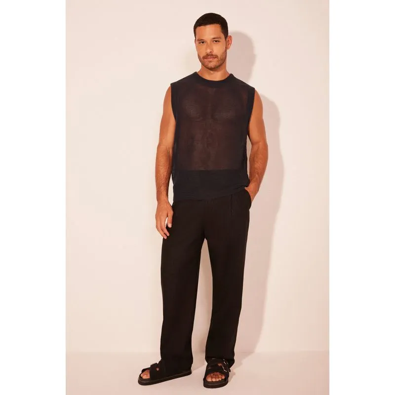 Regata Casual Tela Marinho AZUL MARINHO/NAVY BLU PP/XS