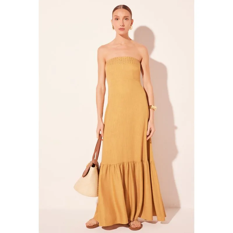 Vestido Longo Rami AMARELO/YELLOW PP/XS